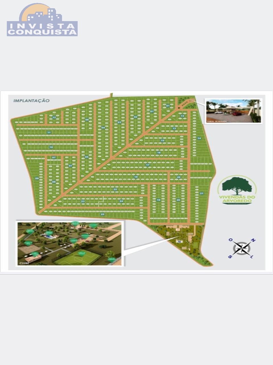 Chácara à venda, LAGOA DAS FLORES, 1000.00m² - Invista Conquista