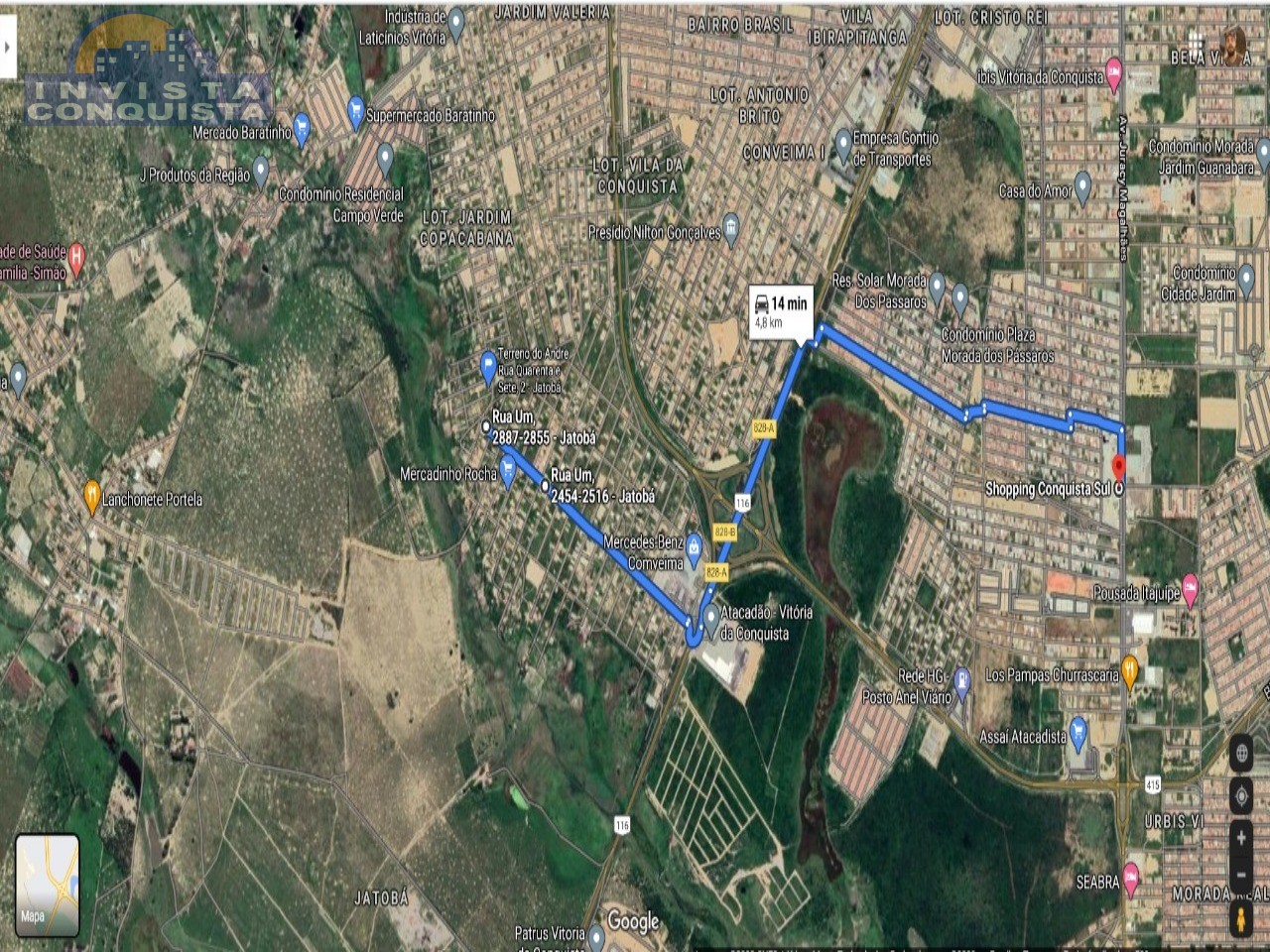 Terreno, à venda - JATOBÁ - VITÓRIA DA CONQUISTA - Invista Conquista