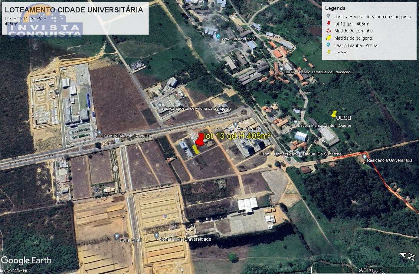 Terreno, à venda - UNIVERSIDADE - VITÓRIA DA CONQUISTA - Invista Conquista