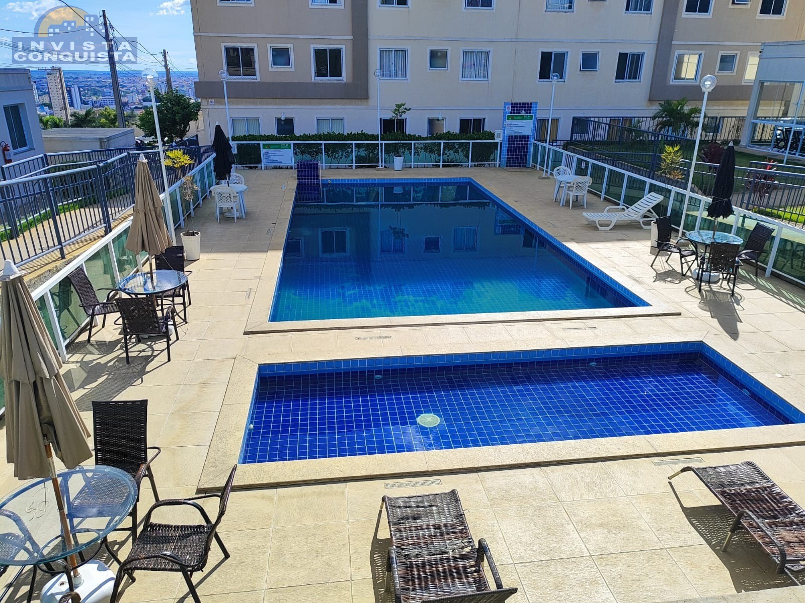 Apartamento para alugar, no PARQUE VITÓRIA BELVEDERE em Vitória da Conquista, Primavera, com 2 quartos, 42m² - Invista Conquista