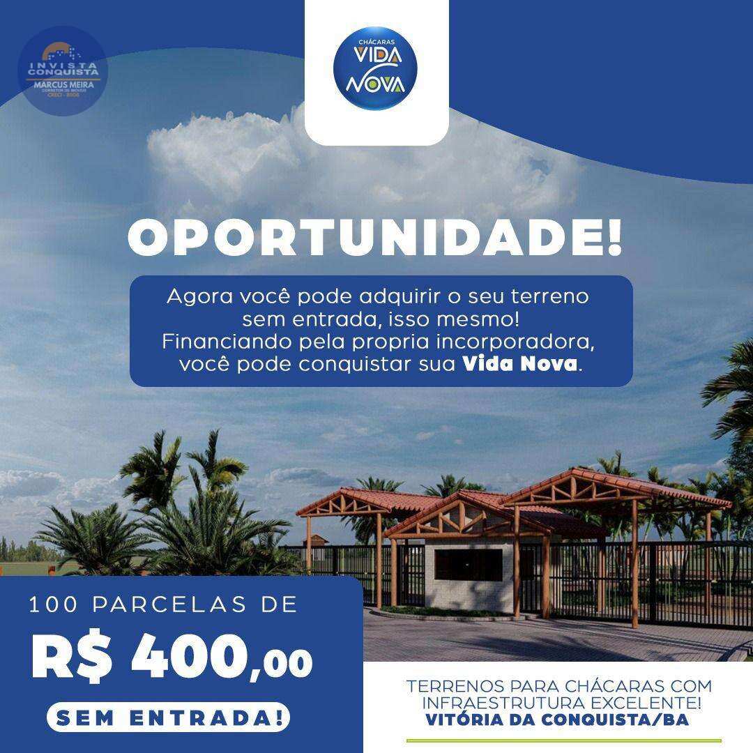 Chácara à venda em Vitória da Conquista, ESTRADA DA BARRA, 1000m² - Invista Conquista