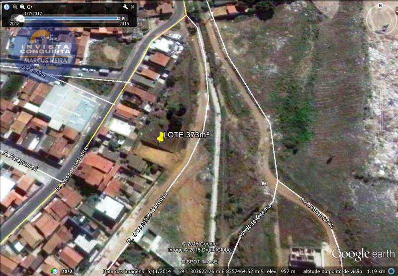 Terreno à venda em Vitória da Conquista, Alto Maron, 374m² - Invista Conquista