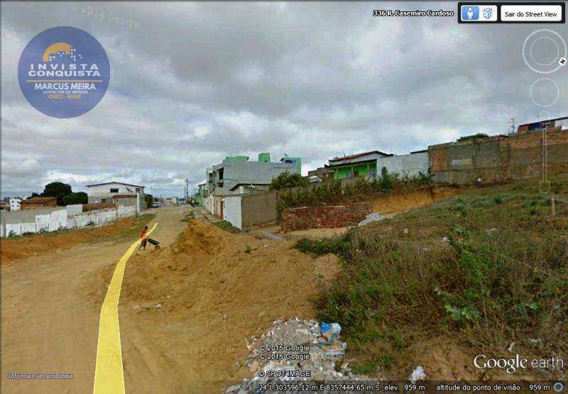 Terreno à venda em Vitória da Conquista, Alto Maron, 374m² - Invista Conquista