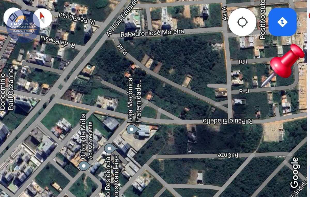 Terreno à venda em Vitória da Conquista, Candeias, 360m² - Invista Conquista