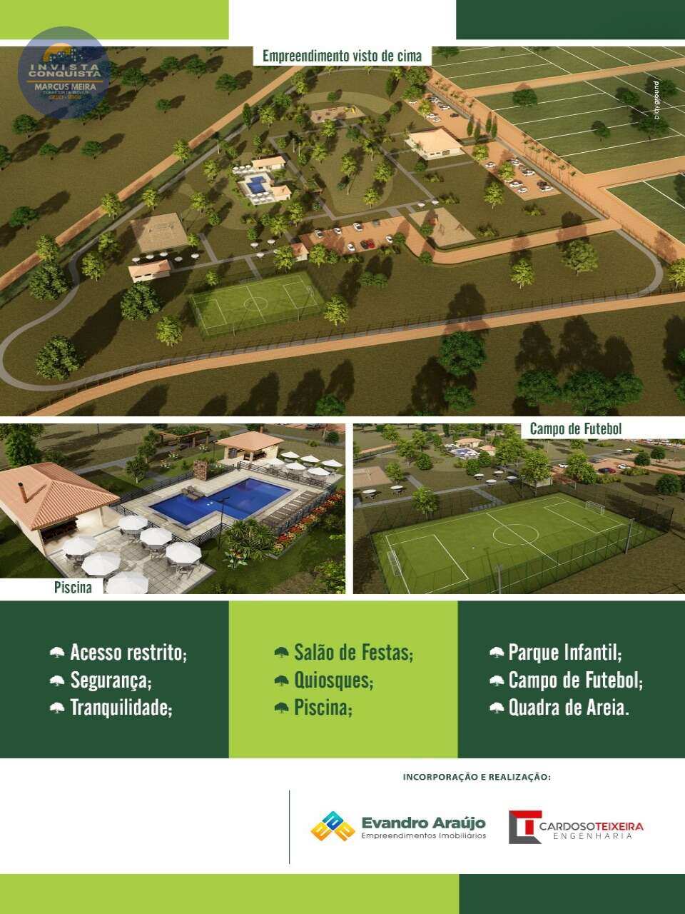 Chácara à venda em Vitória da Conquista, LAGOA DAS FLORES, 1000m² - Invista Conquista